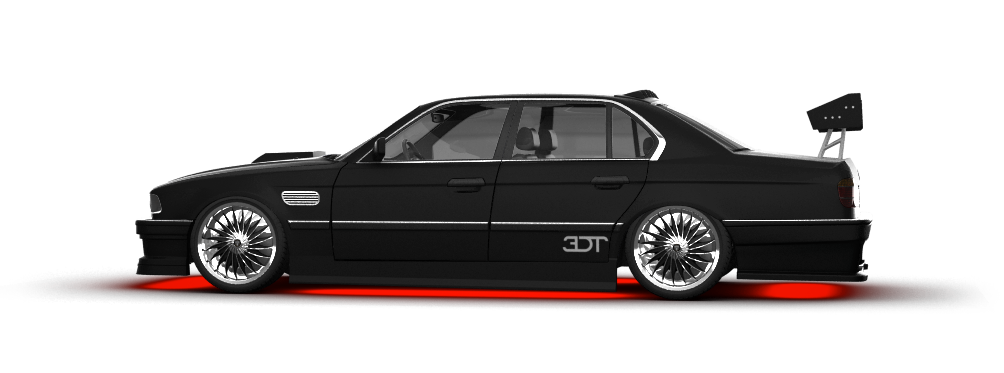 BMW 7 Series Sedan 1986