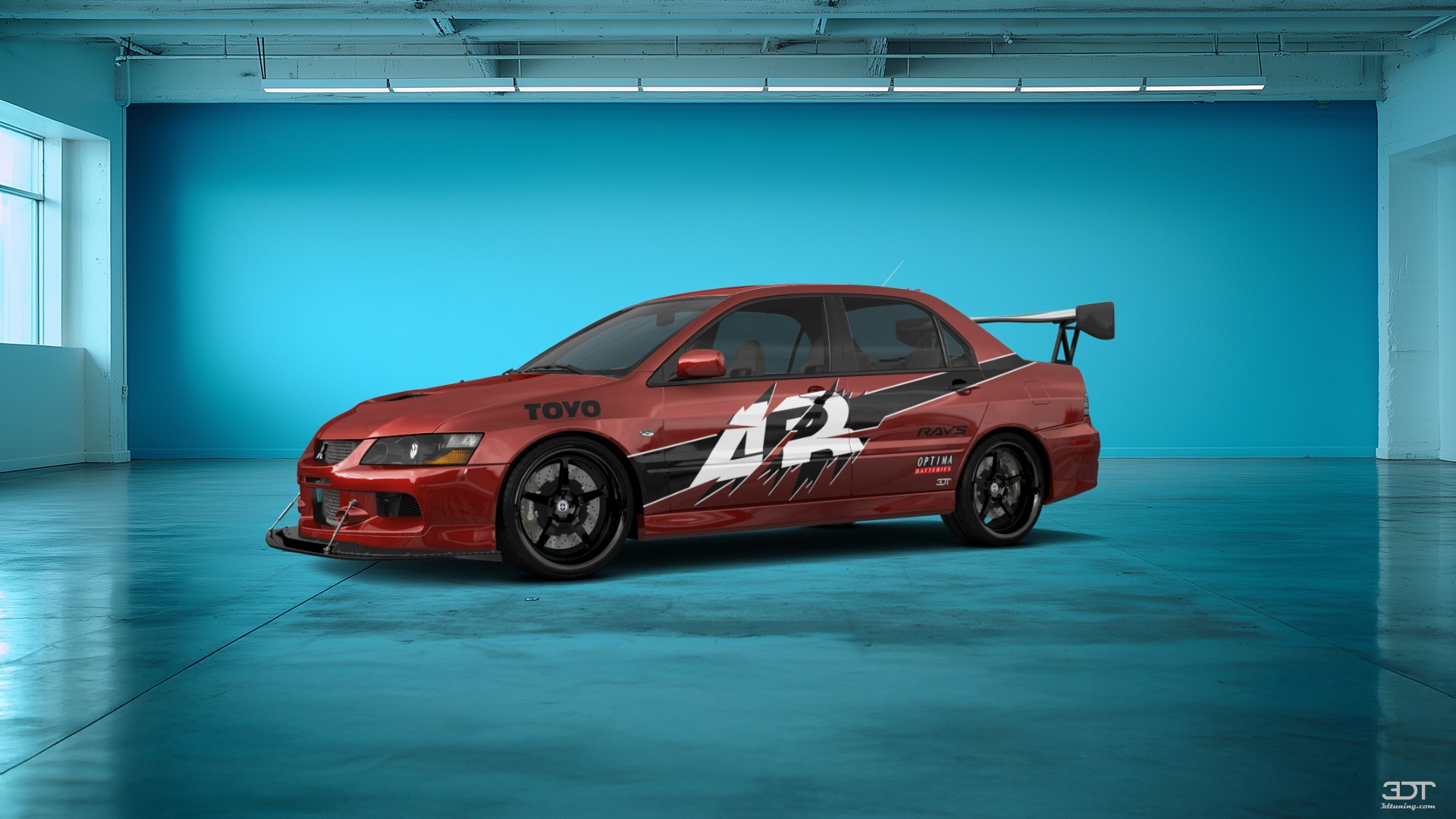 Mitsubishi Lancer Evo IX 4 Door Saloon 2005 tuning