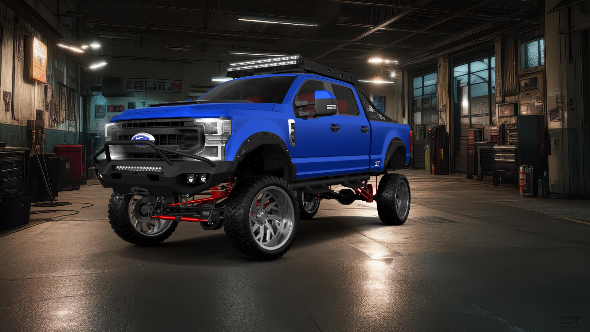 Ford F-250 4 Door pickup truck 2021 tuning