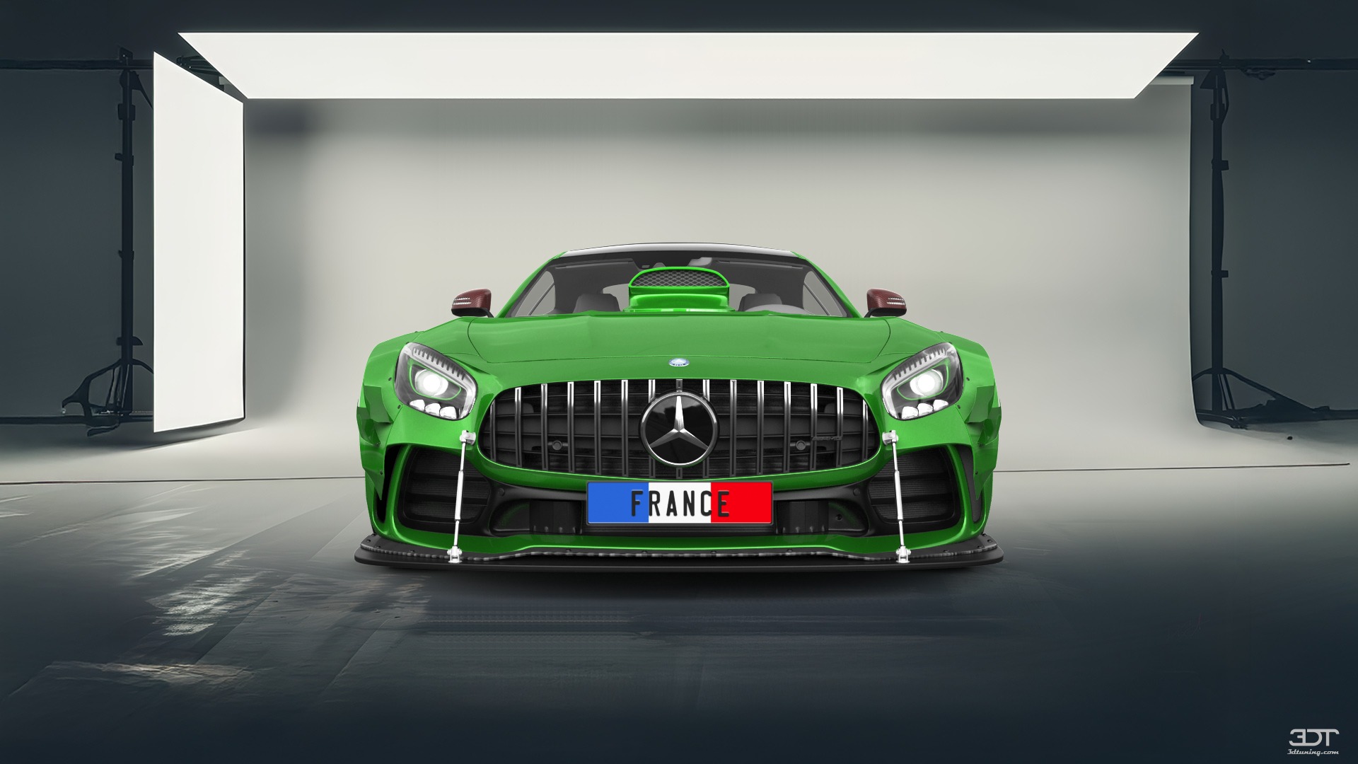 Mercedes AMG GT 2 door fastback coupe 2015 tuning