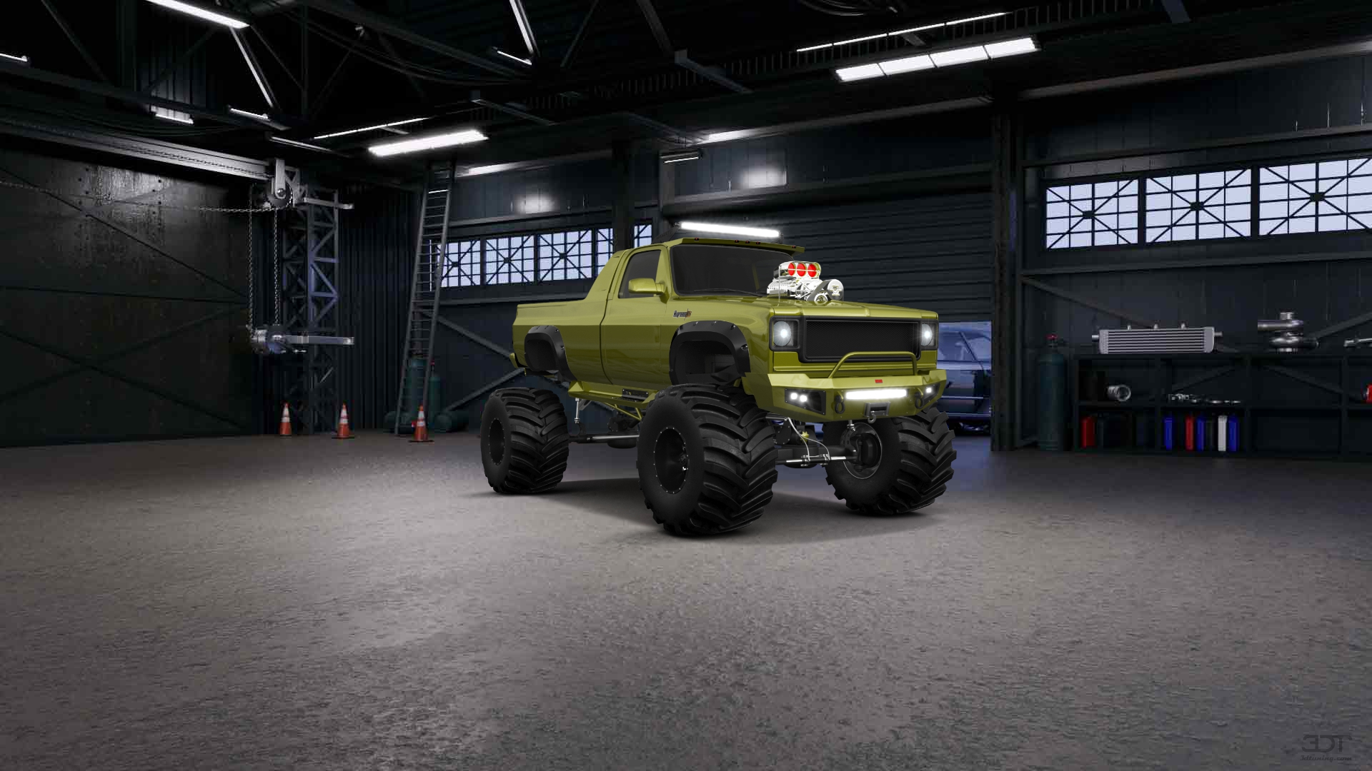 Chevrolet Silverado C-10 2 Door pickup truck 1973 tuning