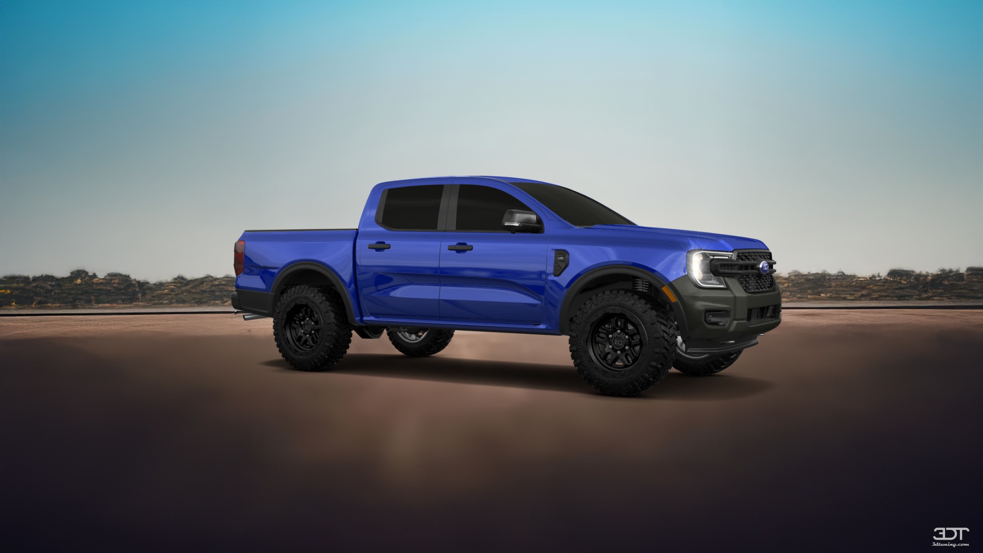 Ford Ranger 4 Door pickup truck 2022 tuning
