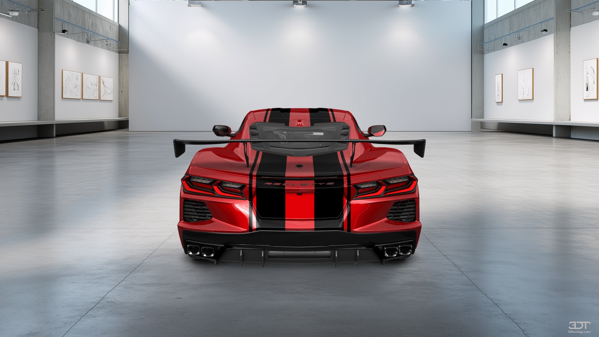 Chevrolet Corvette 2 door targa top 2020 tuning