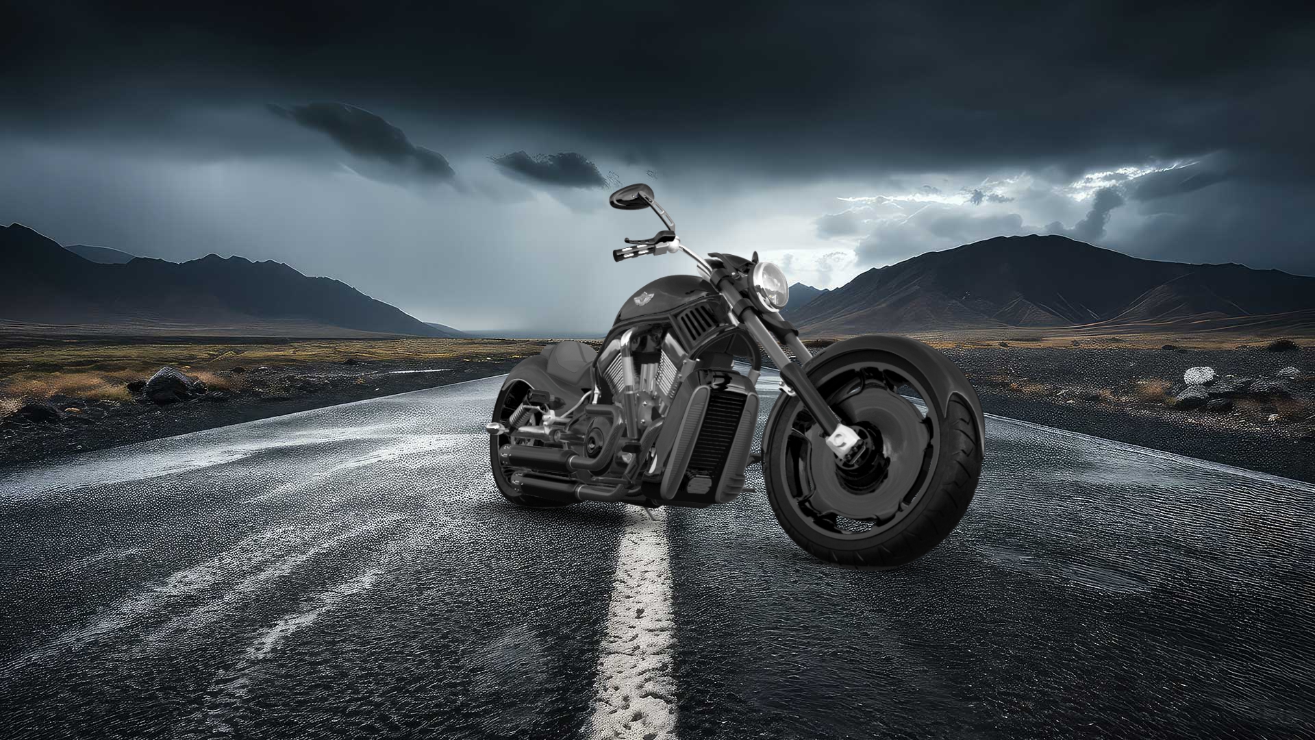 Harley-Davidson Custom Chopper Cruiser 2011