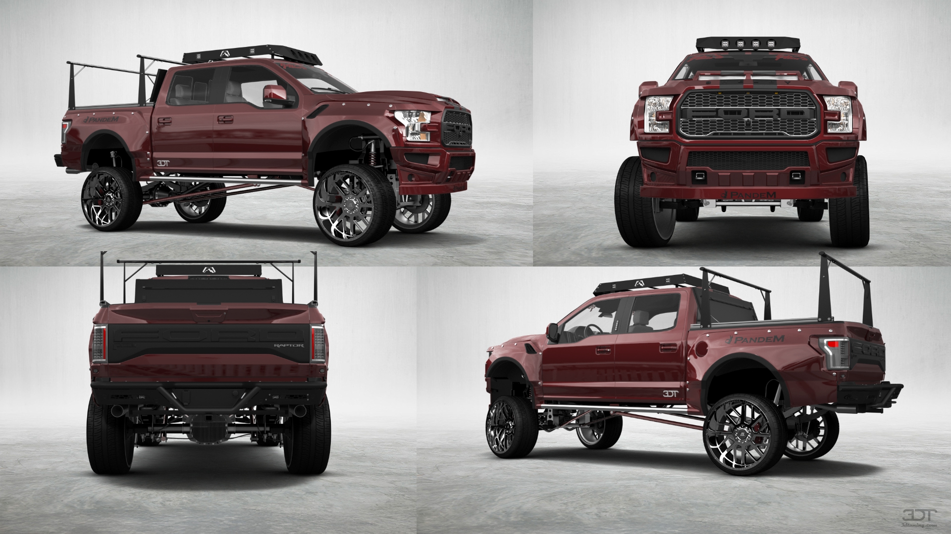 Ford F-150 Raptor 4 Door pickup truck 2017 tuning