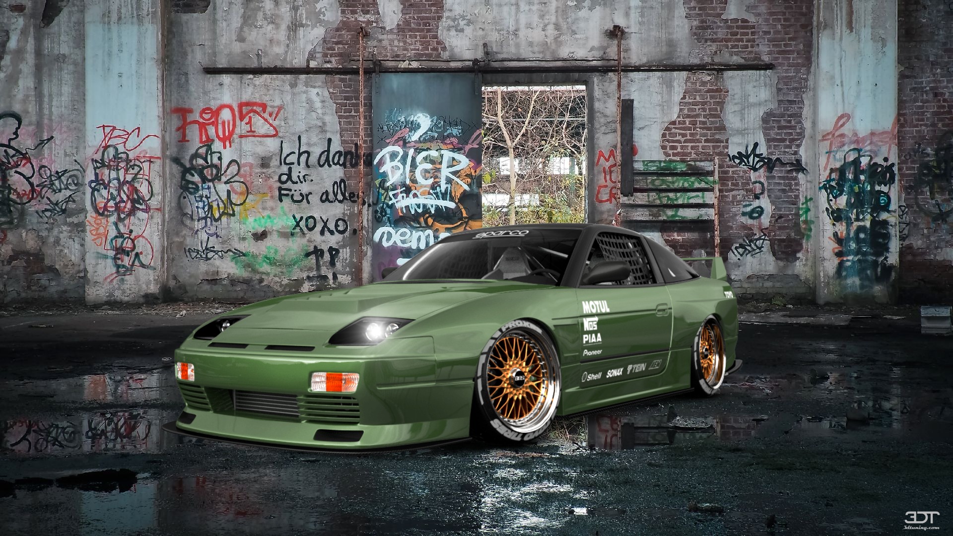 Tuning Nissan 240SX 3 Door Hatchback 1989