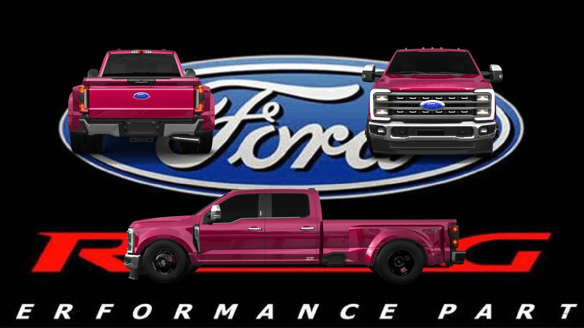 Ford F-350 DRW Crew Cab 4 Door pickup truck 2023 Images