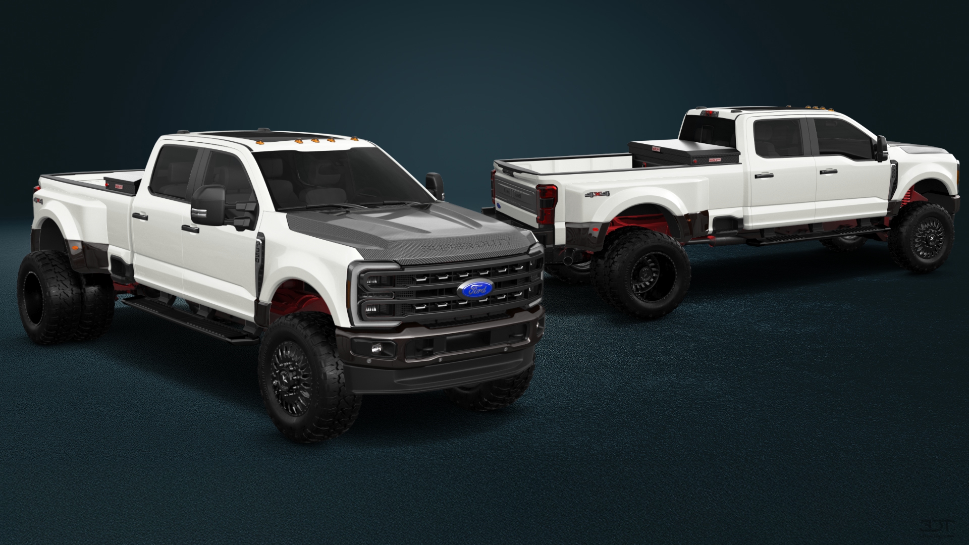 Ford F-350 DRW Crew Cab 4 Door pickup truck 2023 tuning