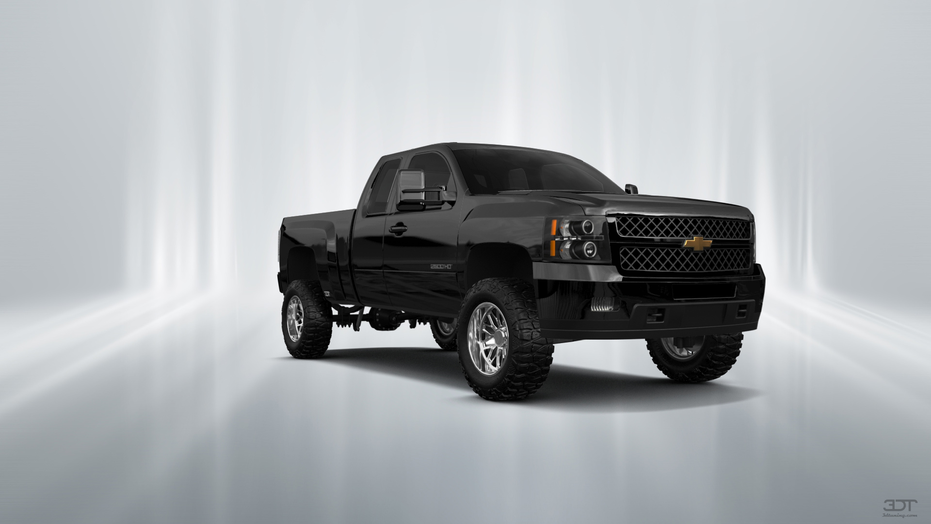 Chevrolet Silverado 2500 HD Extended Cab Pickup Truck 2007