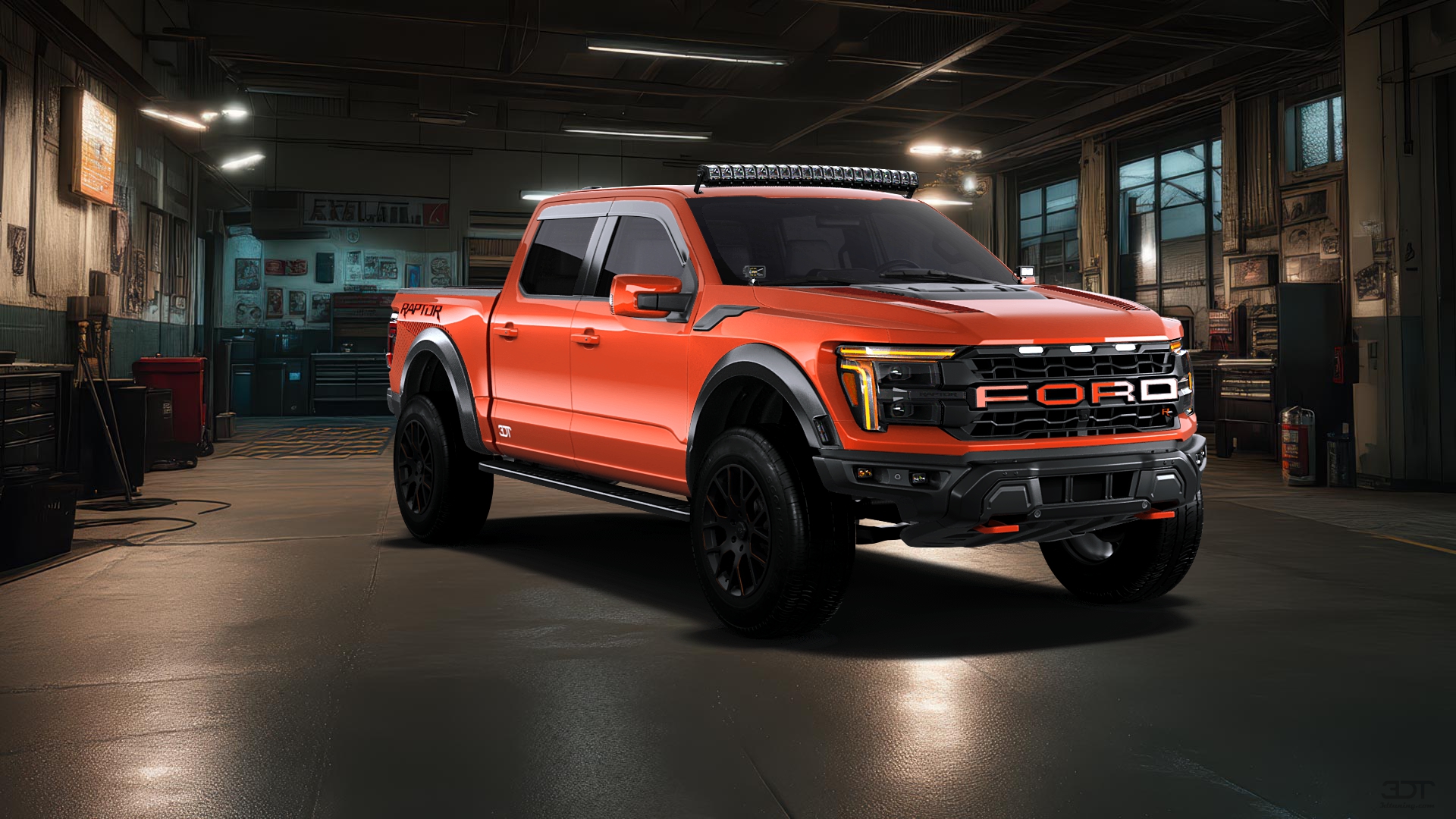 Ford F-150 Raptor 4 Door pickup truck 2024 tuning