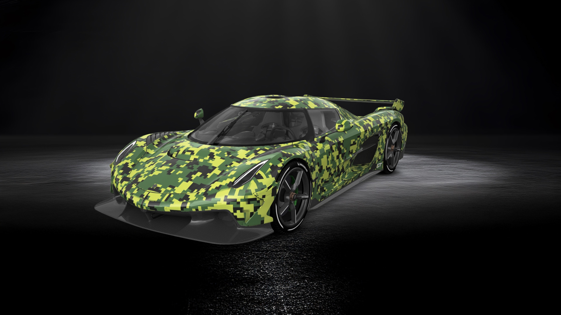 Koenigsegg Jesko 2 door targa top 2020