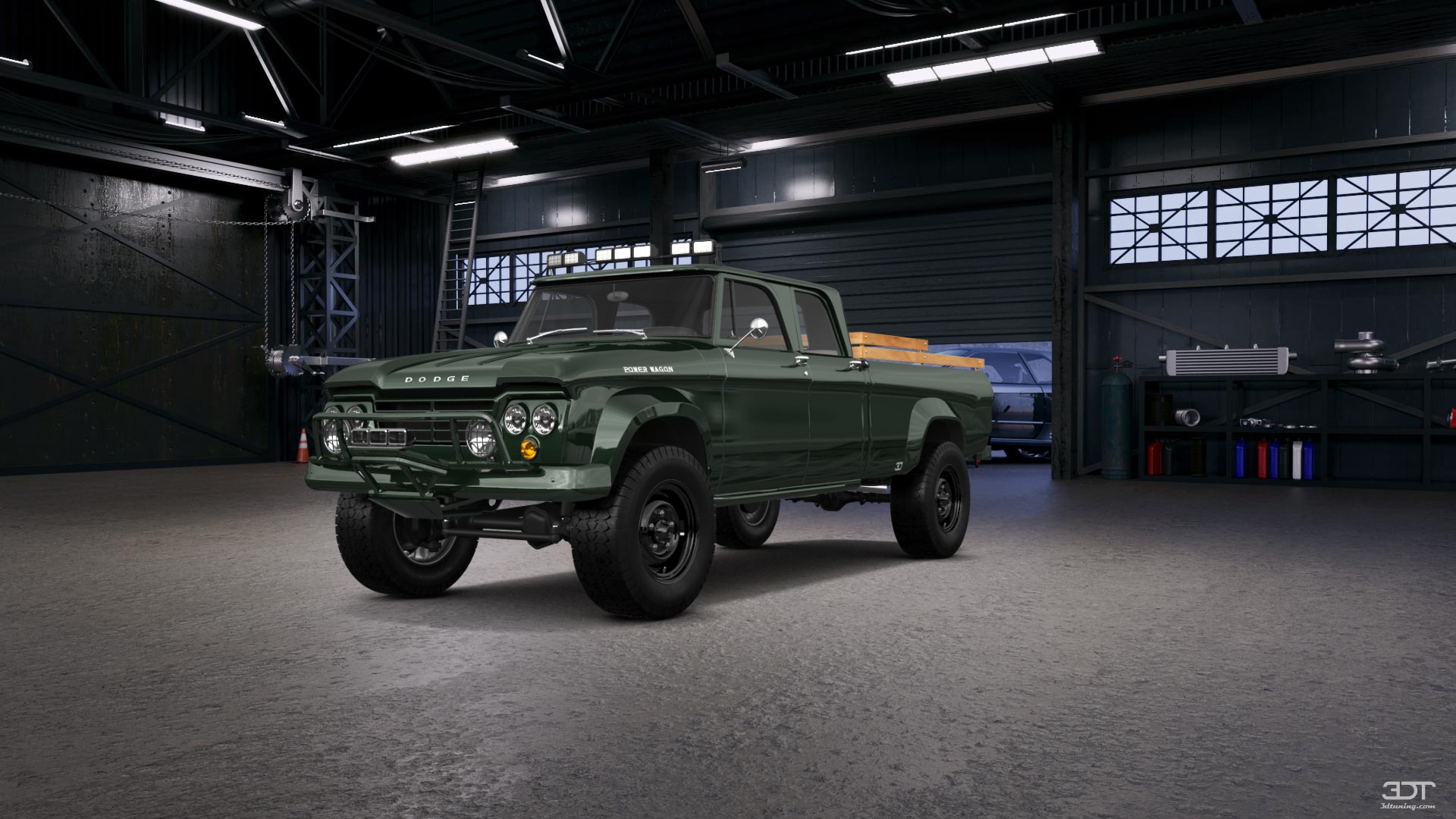Dodge Power Wagon 4 Door pickup truck 1964