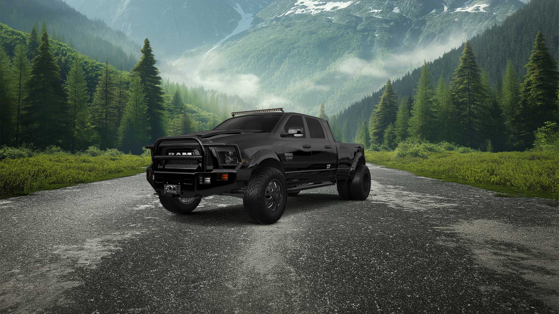 Dodge Ram 3500 4 Door Truck 2014