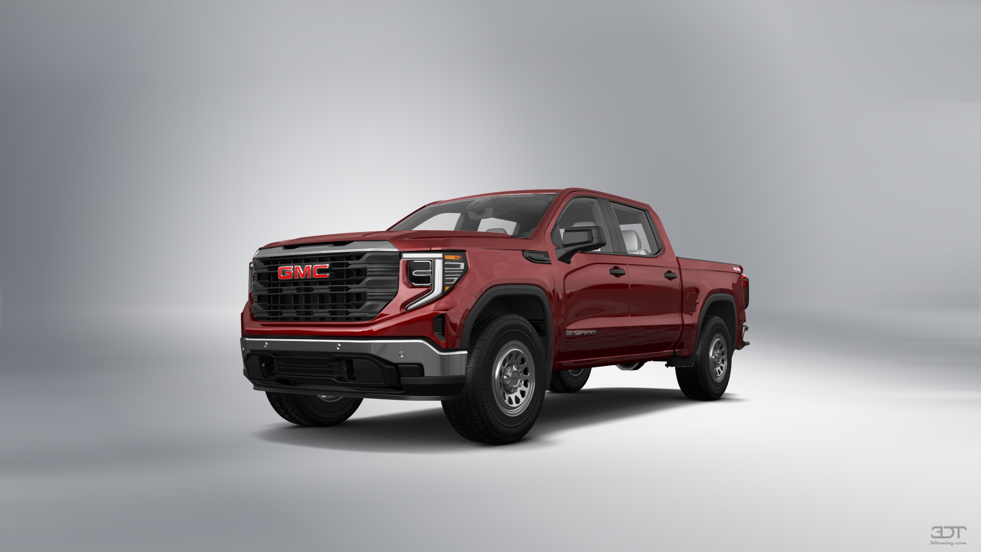 GMC Sierra 1500 Crew Cab 5.8 ft box 4 Door pickup truck 2023 tuning