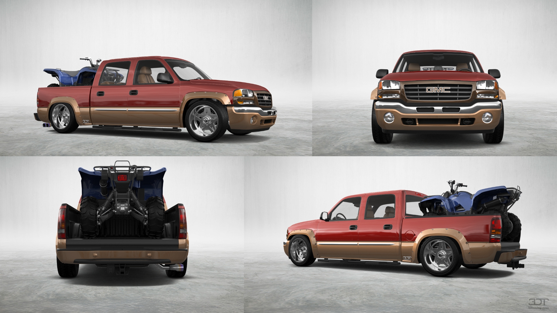 GMC Sierra 1500 Crew Cab Pickup Truck 2000