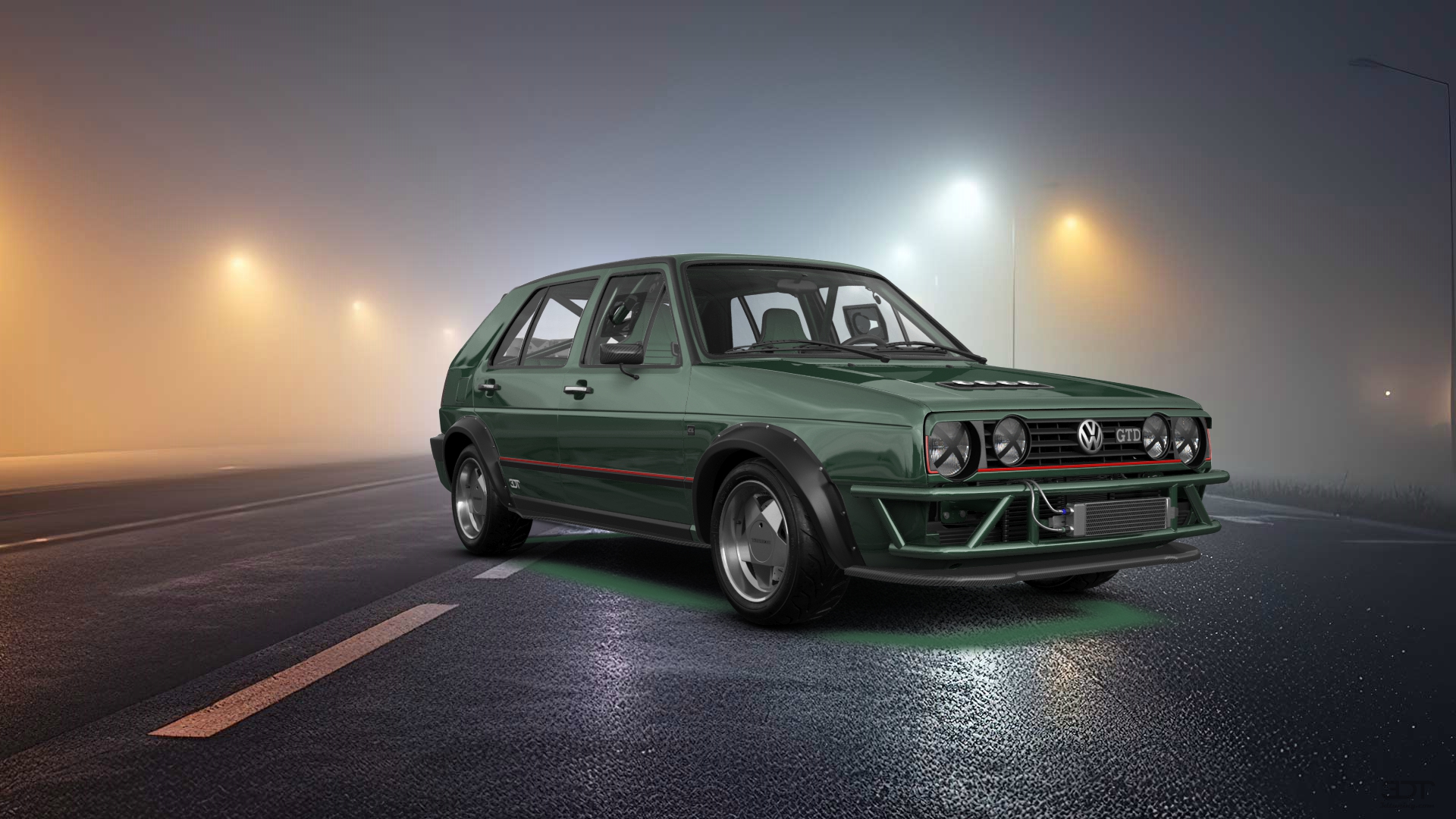 Volkswagen Golf Mk2 5 Door Hatchback 1983 tuning