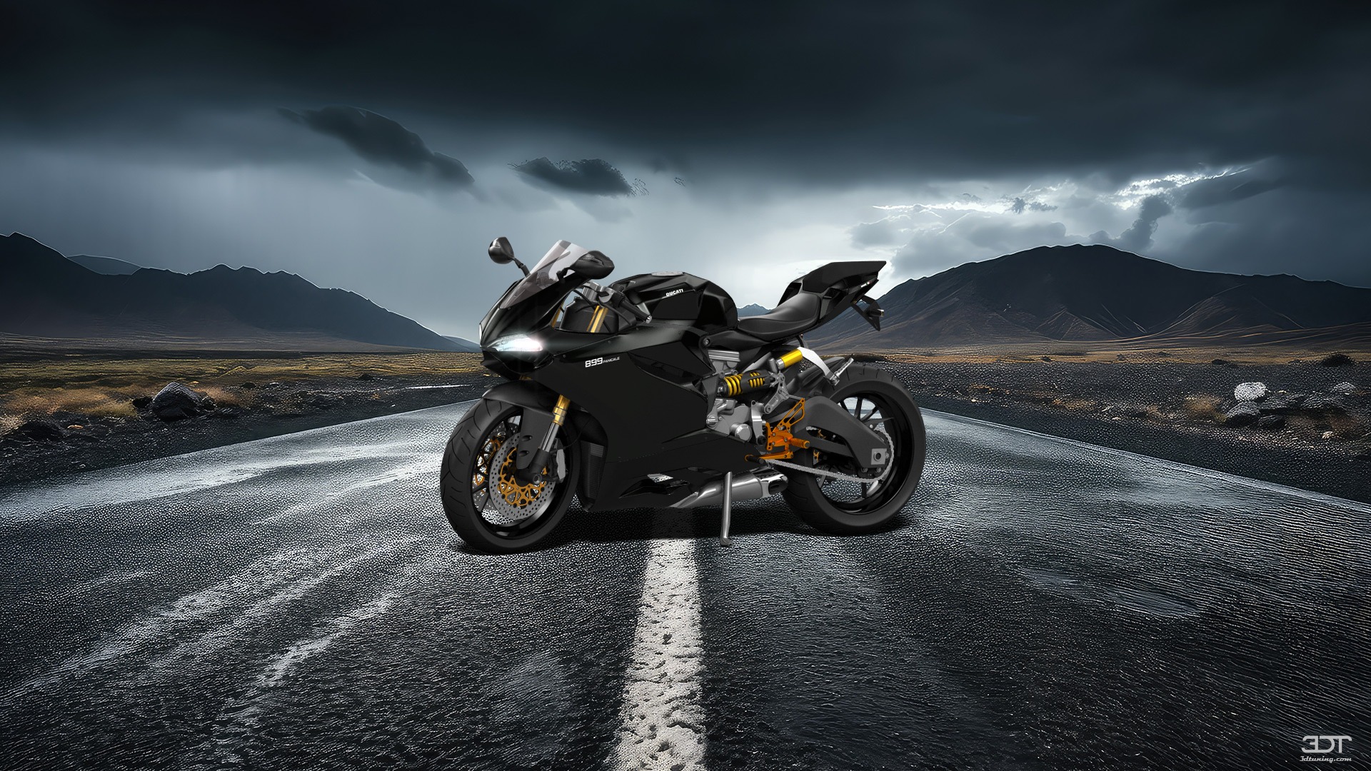 Ducati 899 Panigale Sport Bike 2015