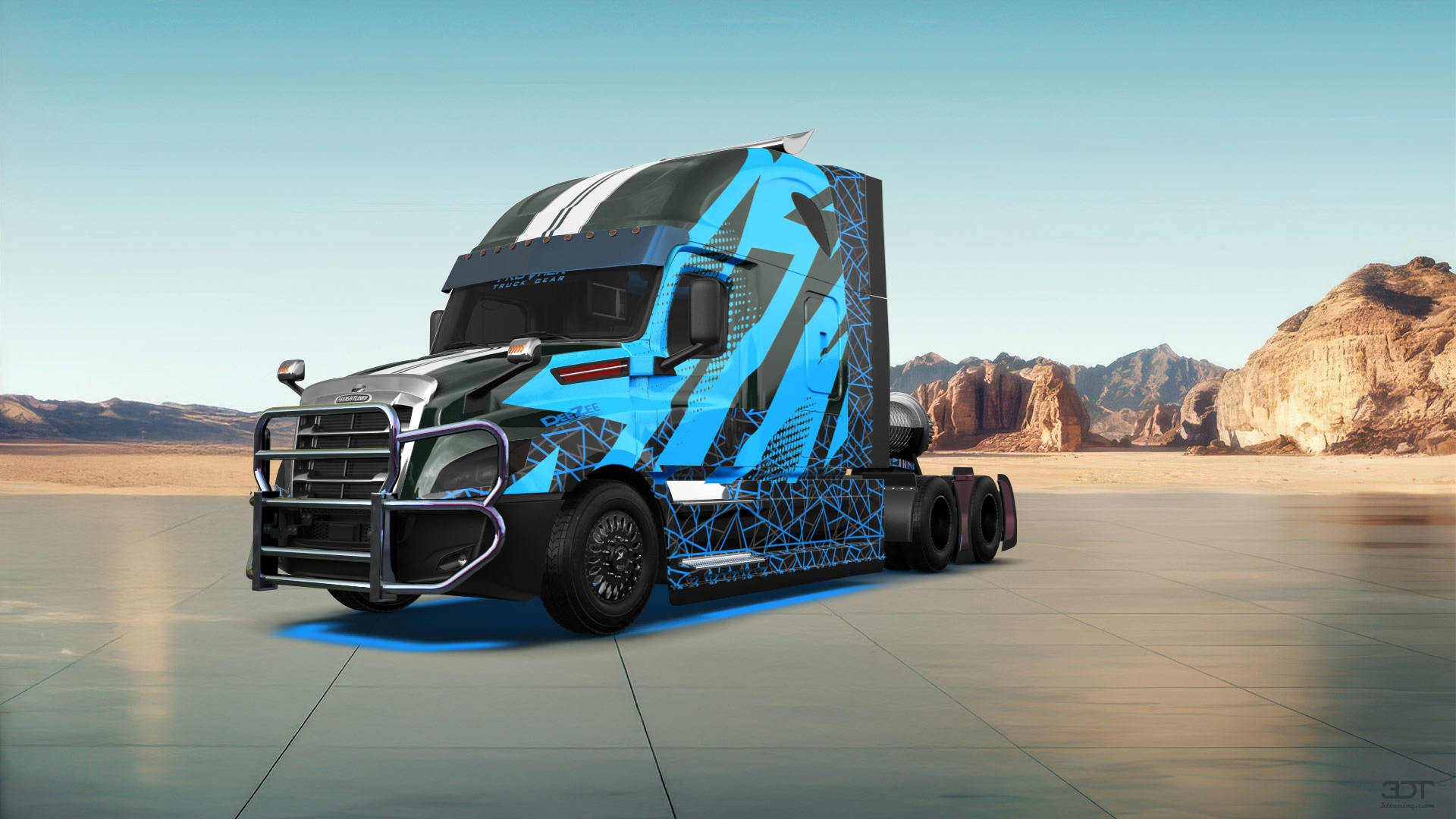 Freightliner Cascadia Sleeper Cab Truck 2018 tuning