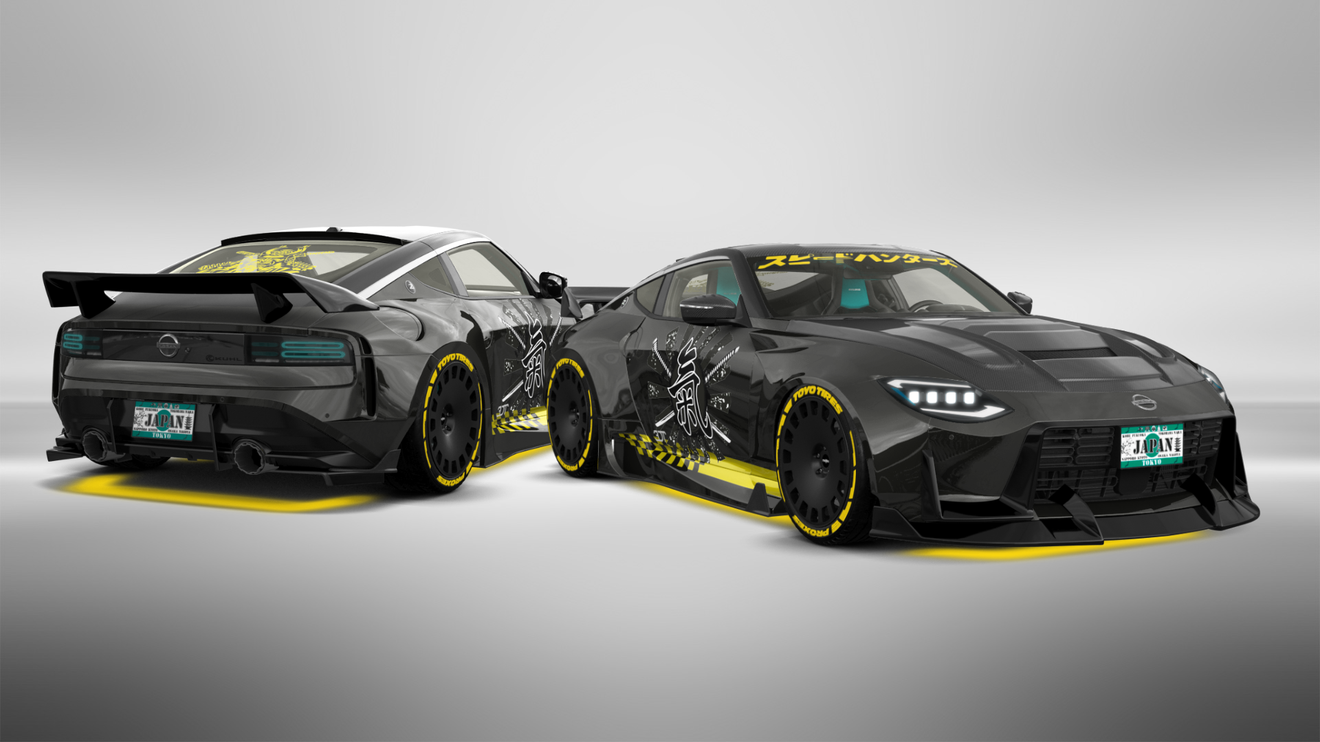 Nissan Z 2 door fastback coupe 2022 tuning