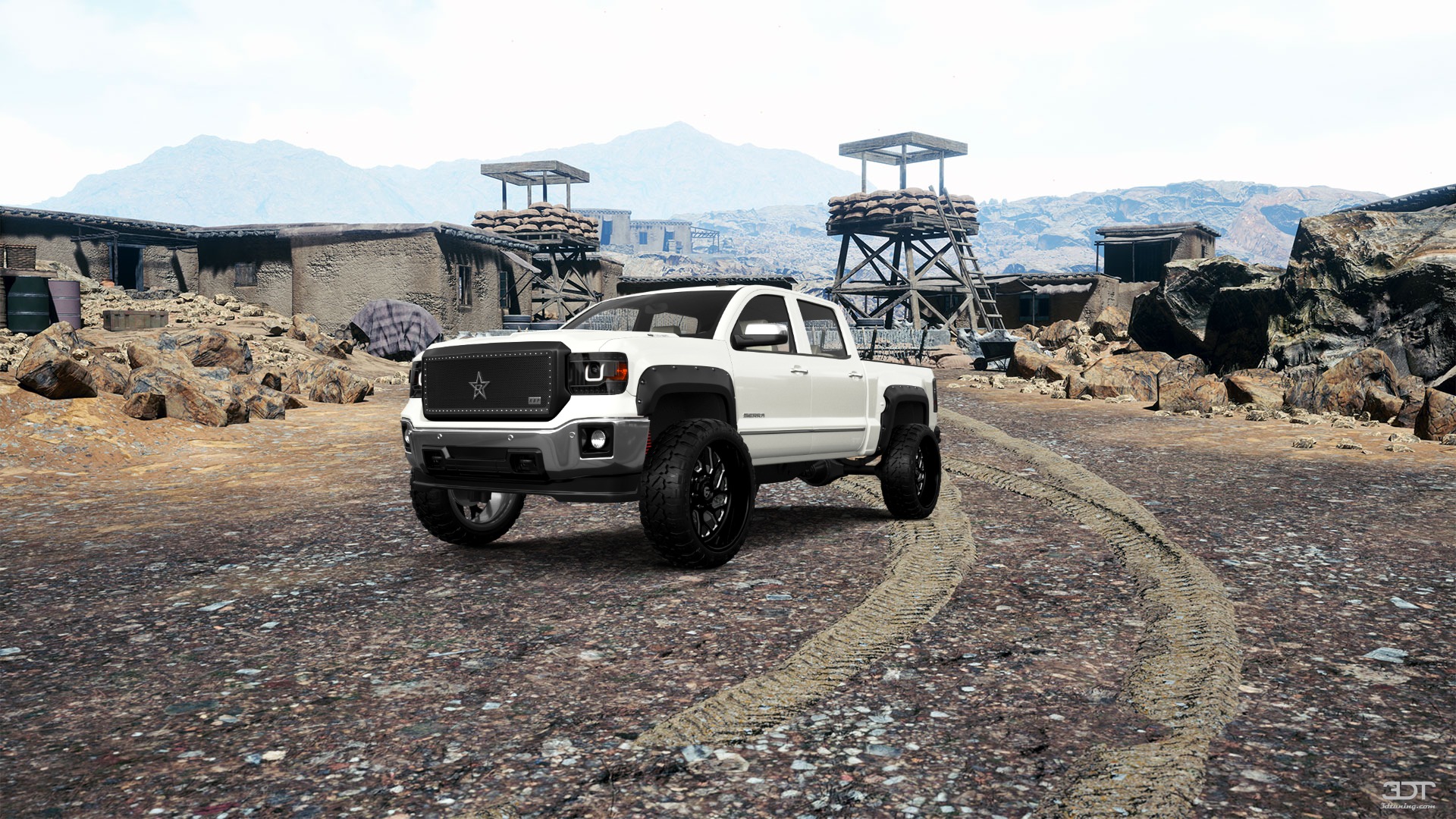 GMC Sierra 4 Door pickup truck 2014 tuning