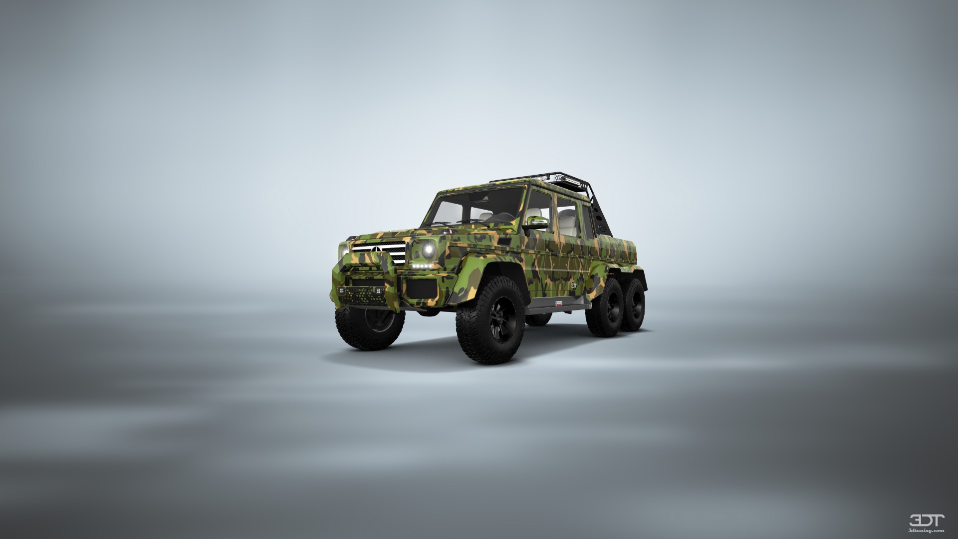 Mercedes G 63 AMG 6x6 4 Door pickup truck 2013