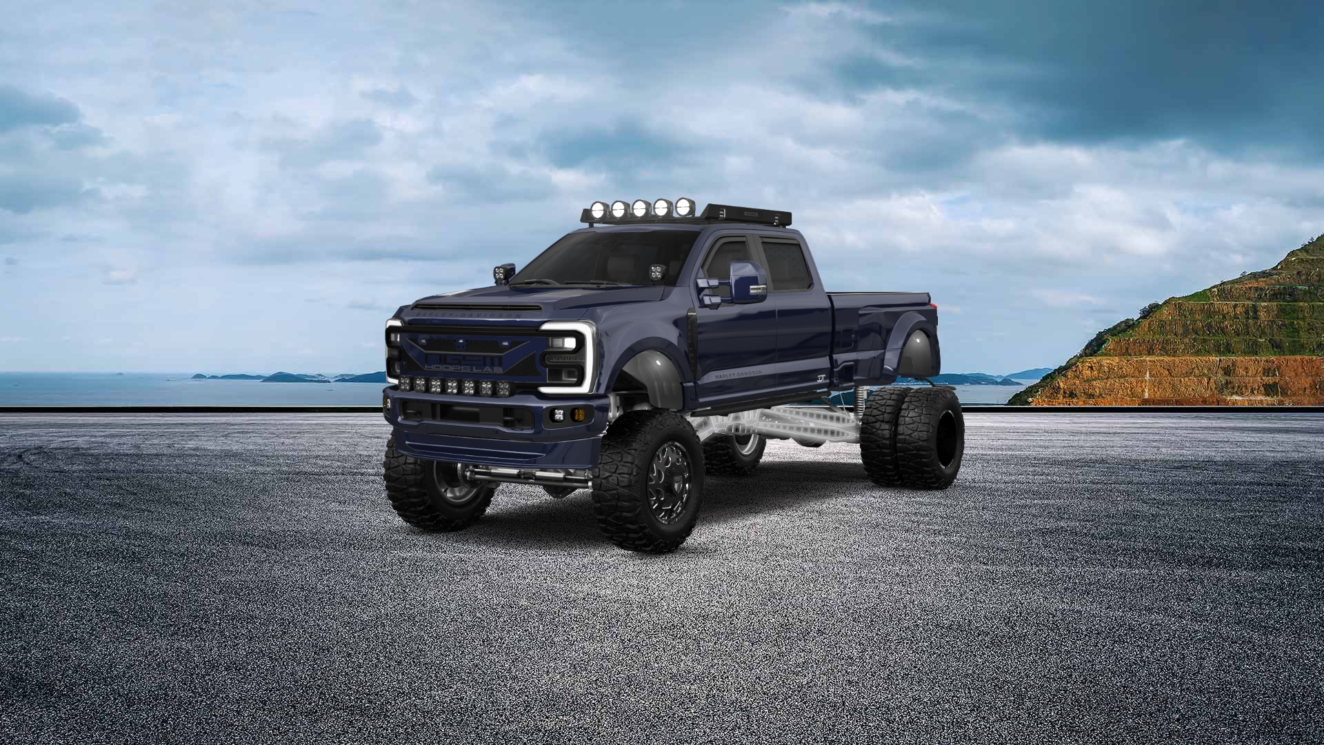 Ford F-350 DRW Crew Cab 4 Door pickup truck 2023 tuning
