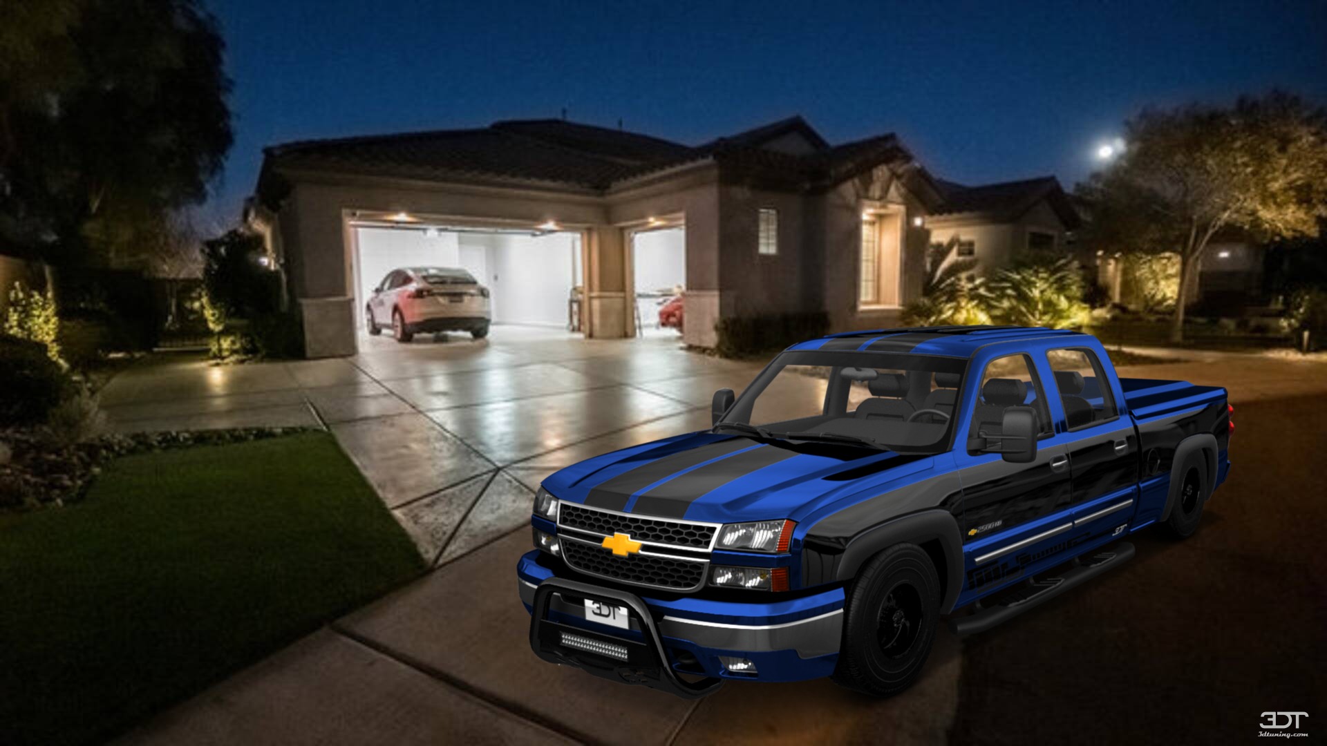 Chevrolet Silverado 2500 HD Long Box 4 Door pickup truck 2002 tuning