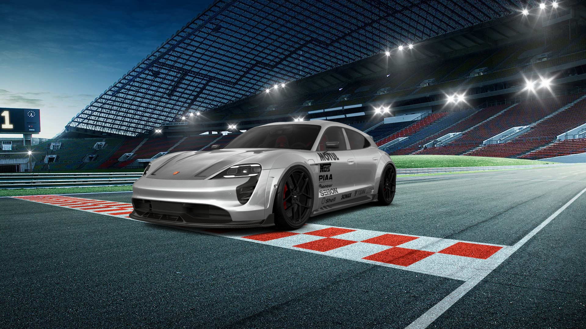 Porsche Taycan Sport Turismo Shooting Brake 2019 tuning