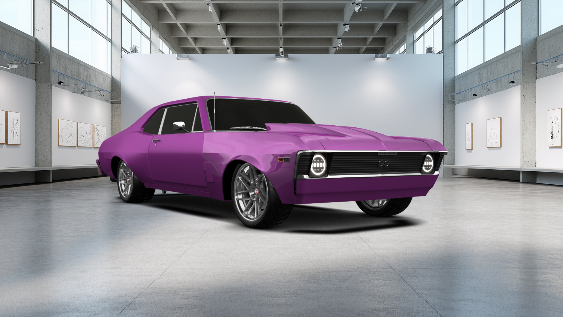 Chevrolet Chevy II Nova 2 Door Coupe 1968 tuning