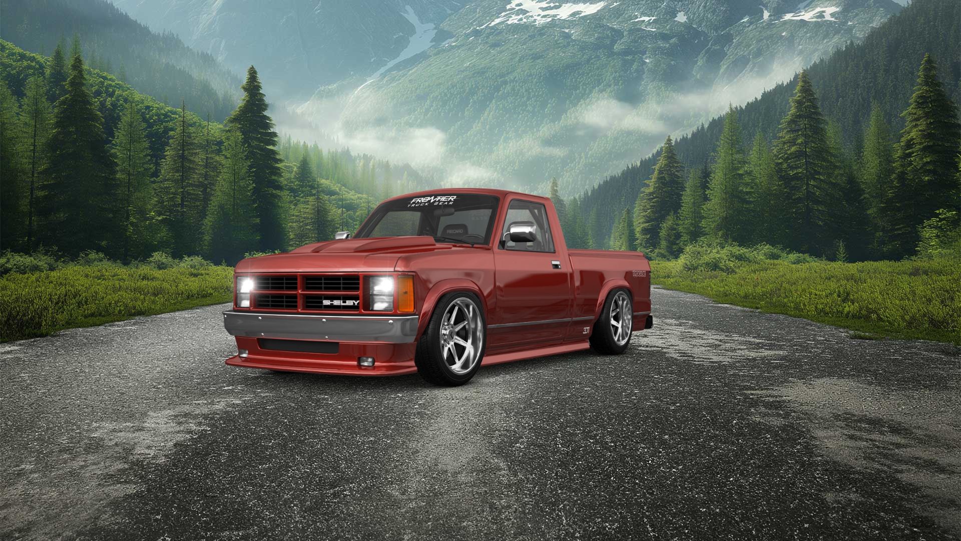 Dodge Dakota Regular Cab 2 Door pickup truck 1987