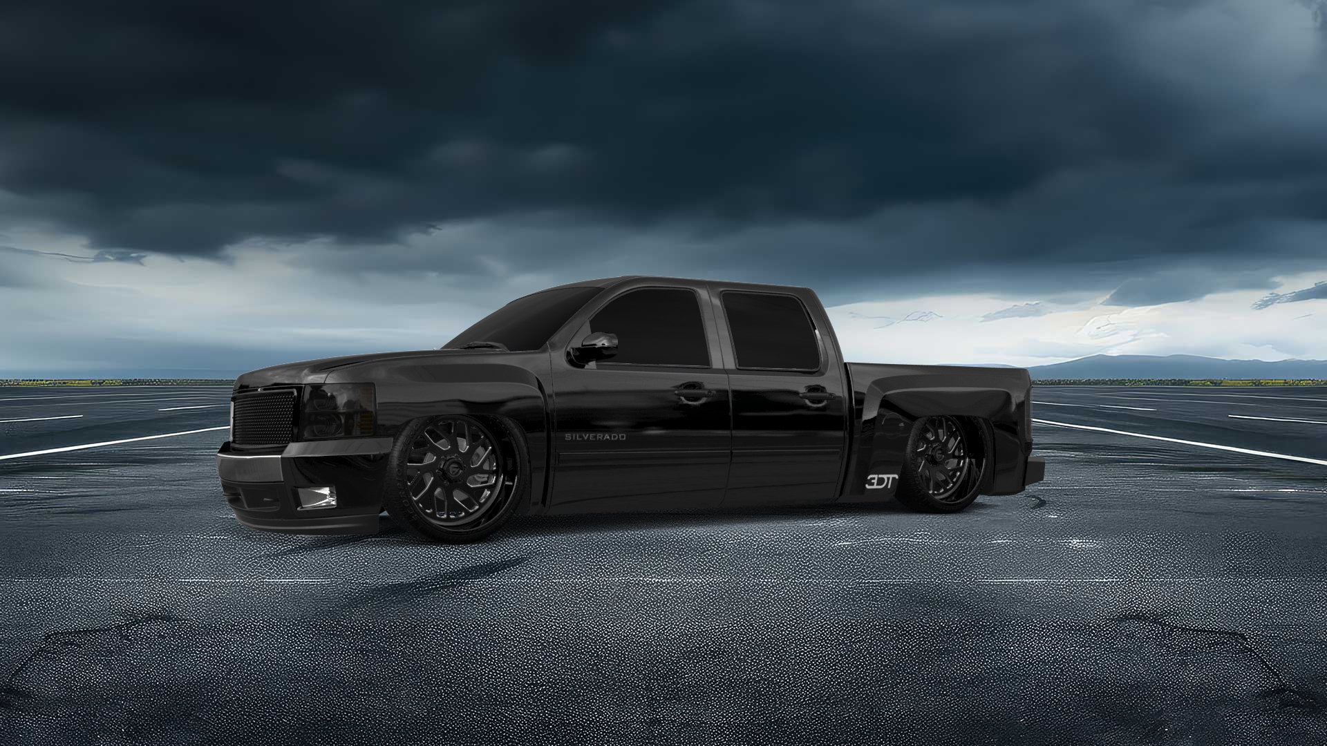 Chevrolet Silverado 1500 Crew Cab 4 Door pickup truck 2007