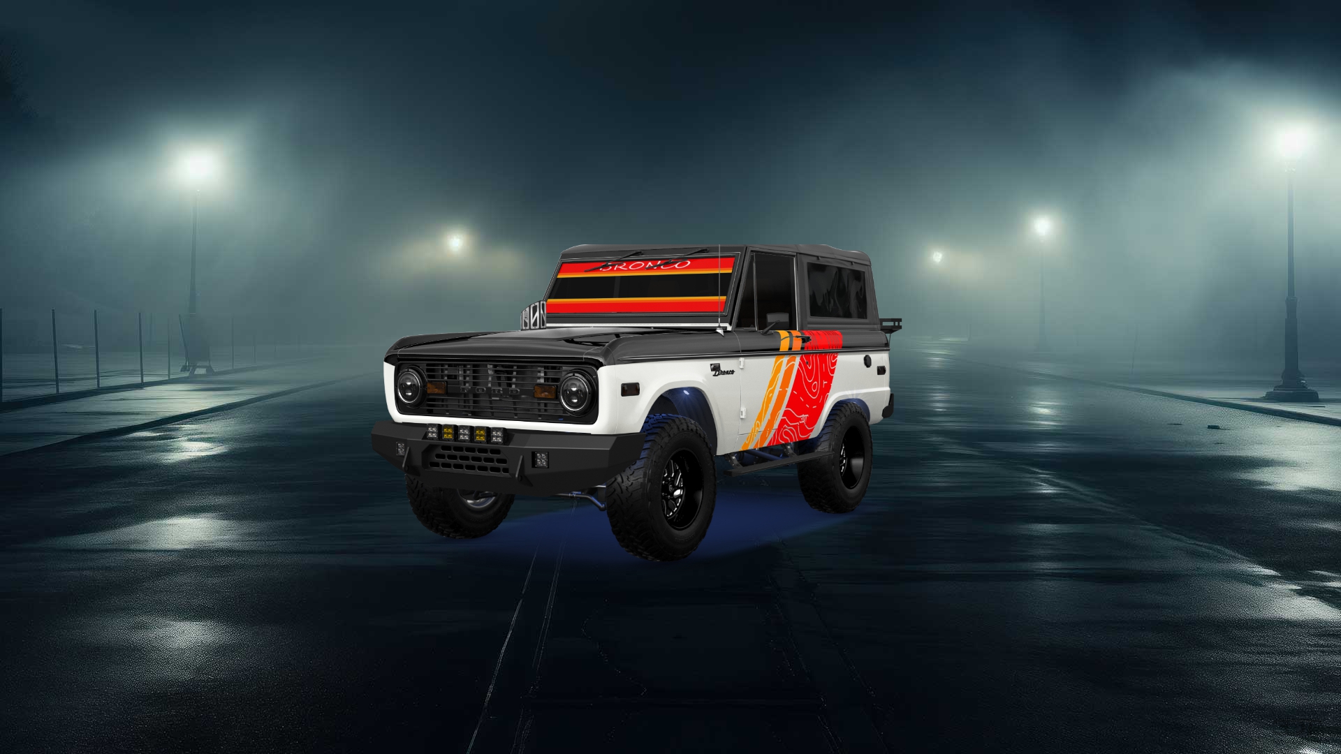 Ford Bronco 3 Door SUV 1965