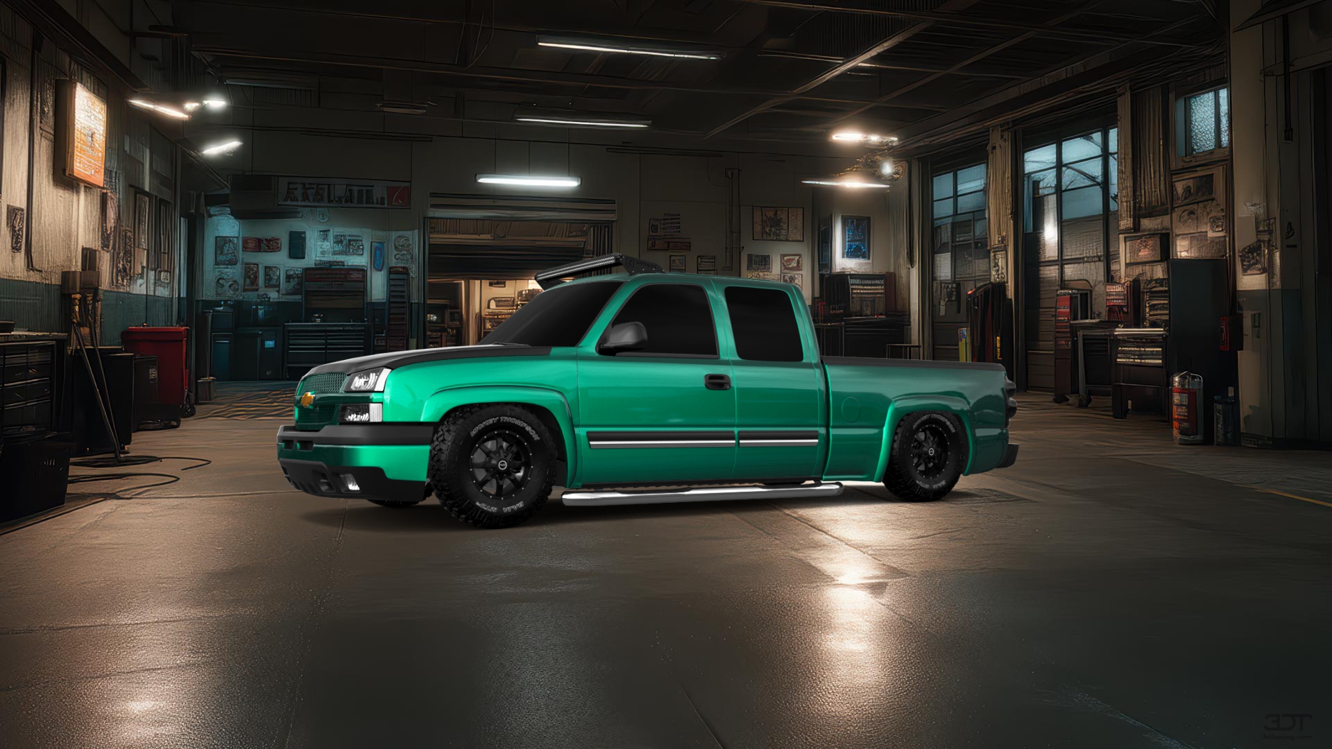 Chevrolet Silverado 1500 Extended Cab 6.5ft box 4 Door Truck 2003 tuning