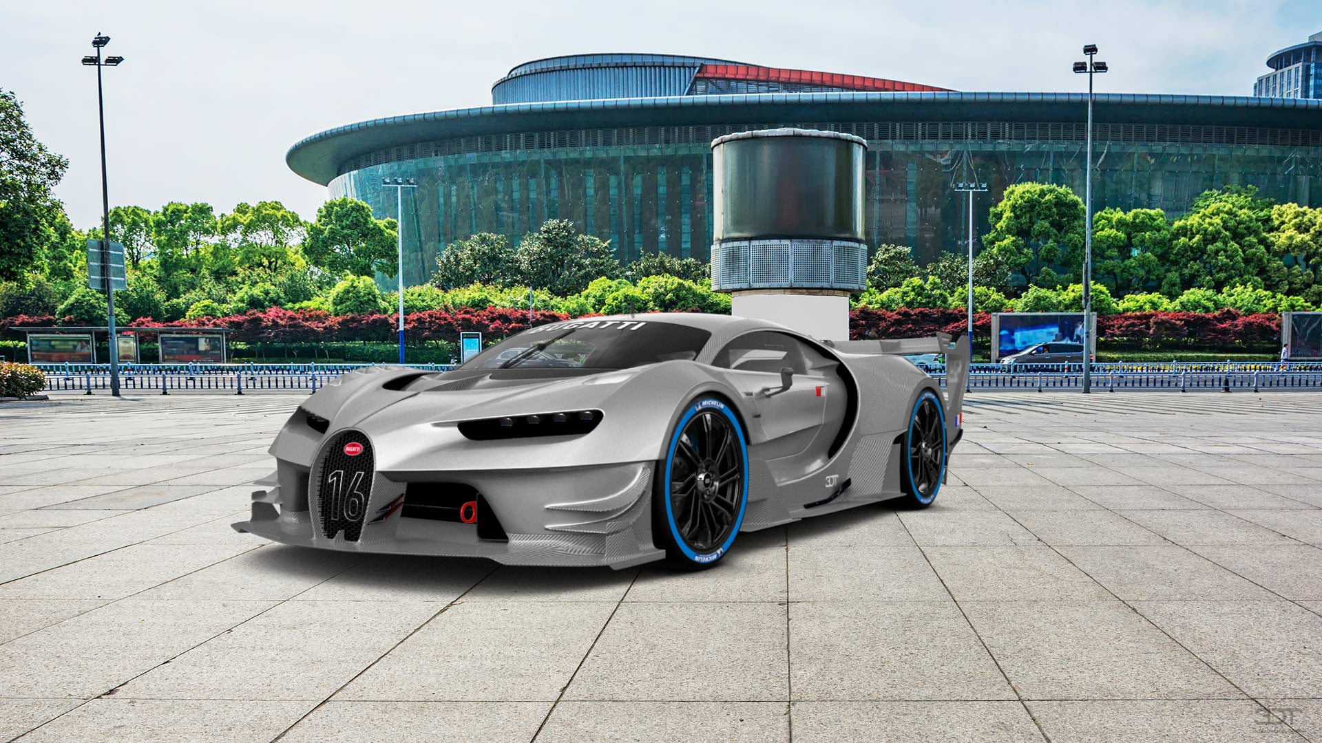 Bugatti Vision GT Supercar 2015 tuning