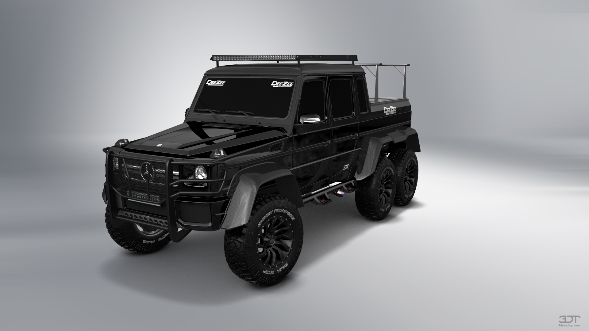 Mercedes G 63 AMG 6x6 4 Door pickup truck 2013 tuning