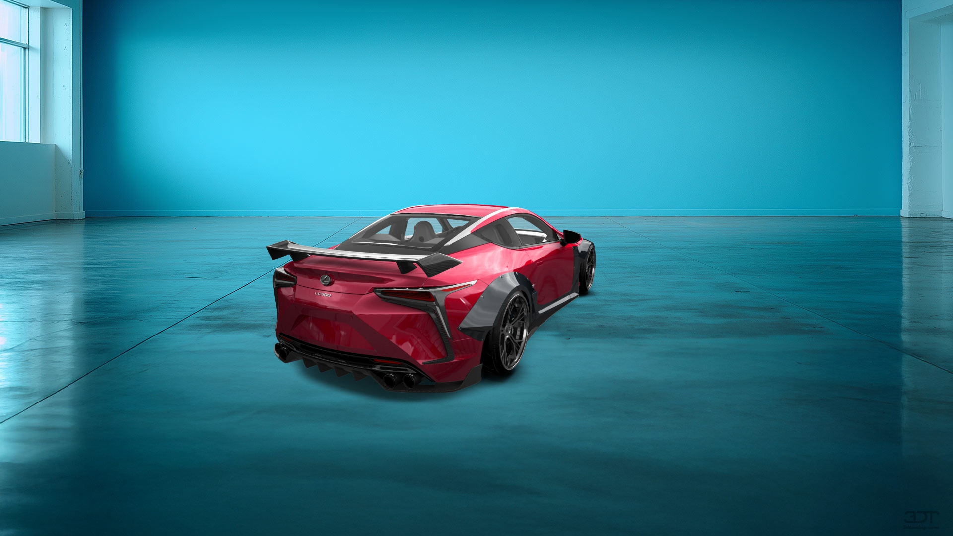 Lexus LC500 2 door fastback coupe 2017 tuning