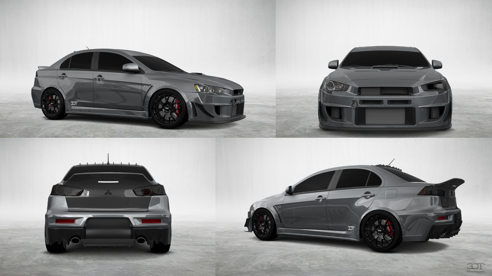 Mitsubishi Lancer Evolution X Sedan 2008 tuning