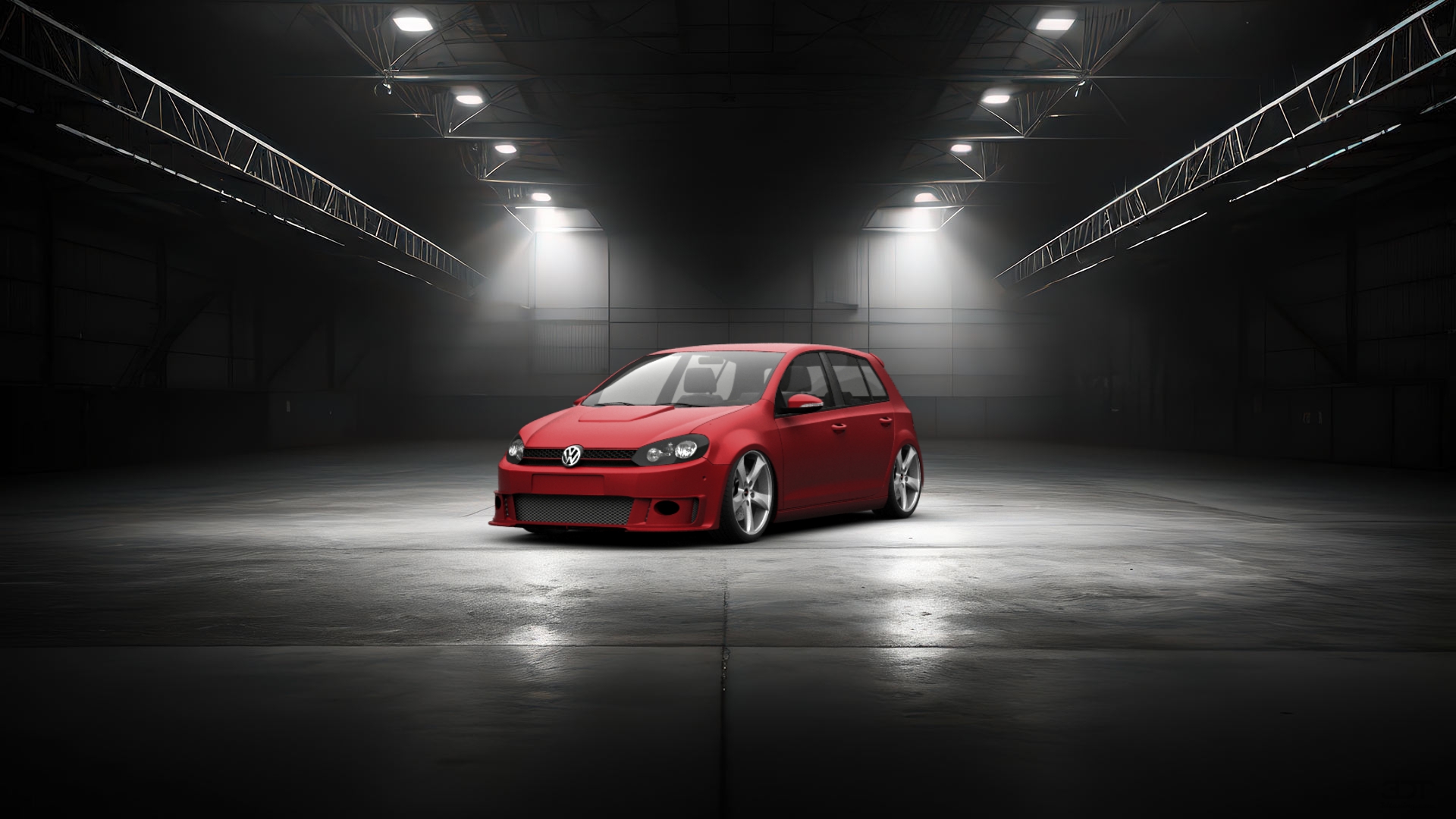 Volkswagen Golf 6 5 Door Hatchback 2011 tuning