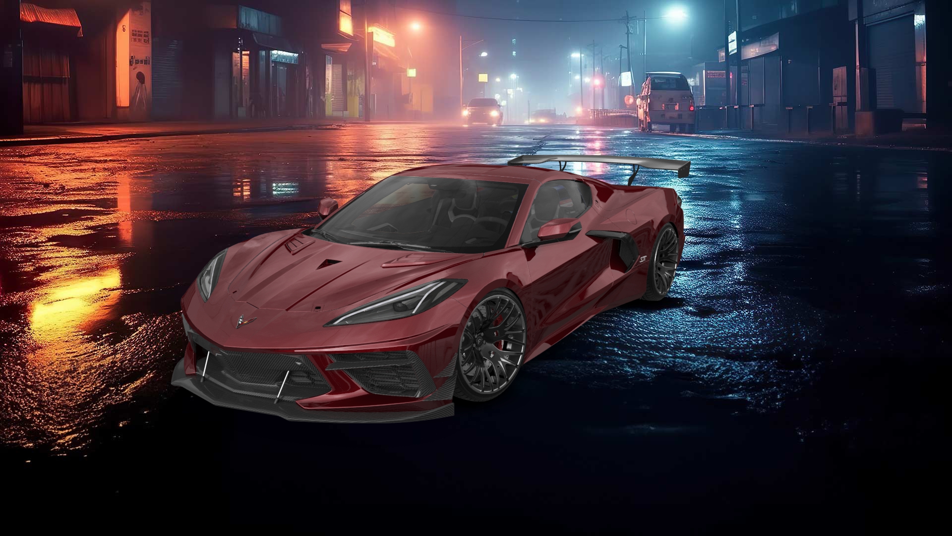 Chevrolet Corvette 2 door targa top 2020 tuning