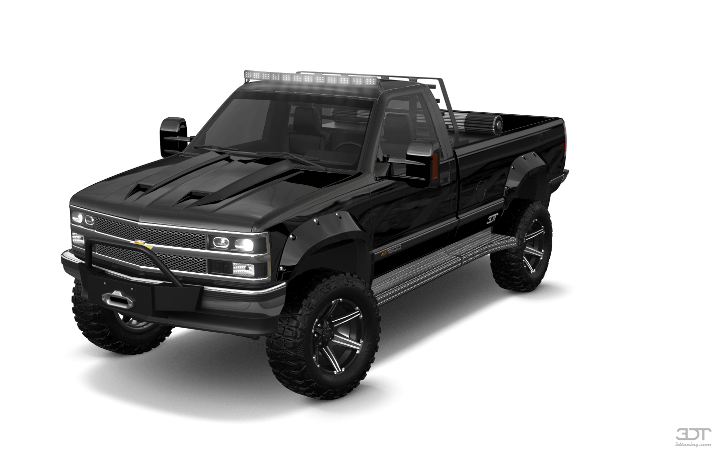 Tuning Chevrolet K1500 Regular Cab Fleetside Pickup 1988