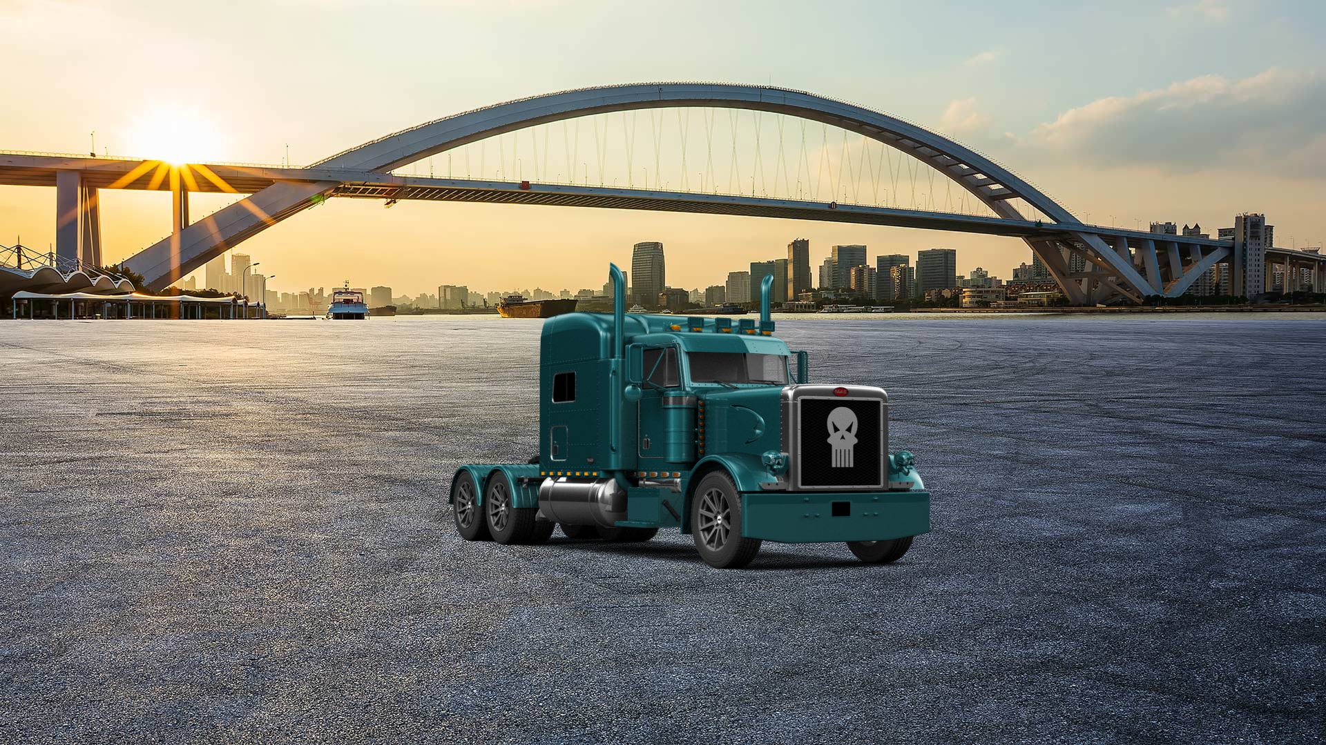 Peterbilt 359 Truck 1987