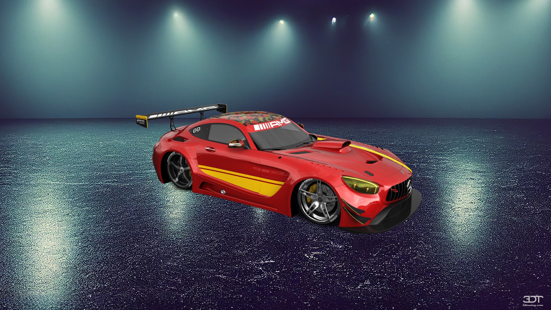 Mercedes AMG GT 2 door fastback coupe 2016 tuning