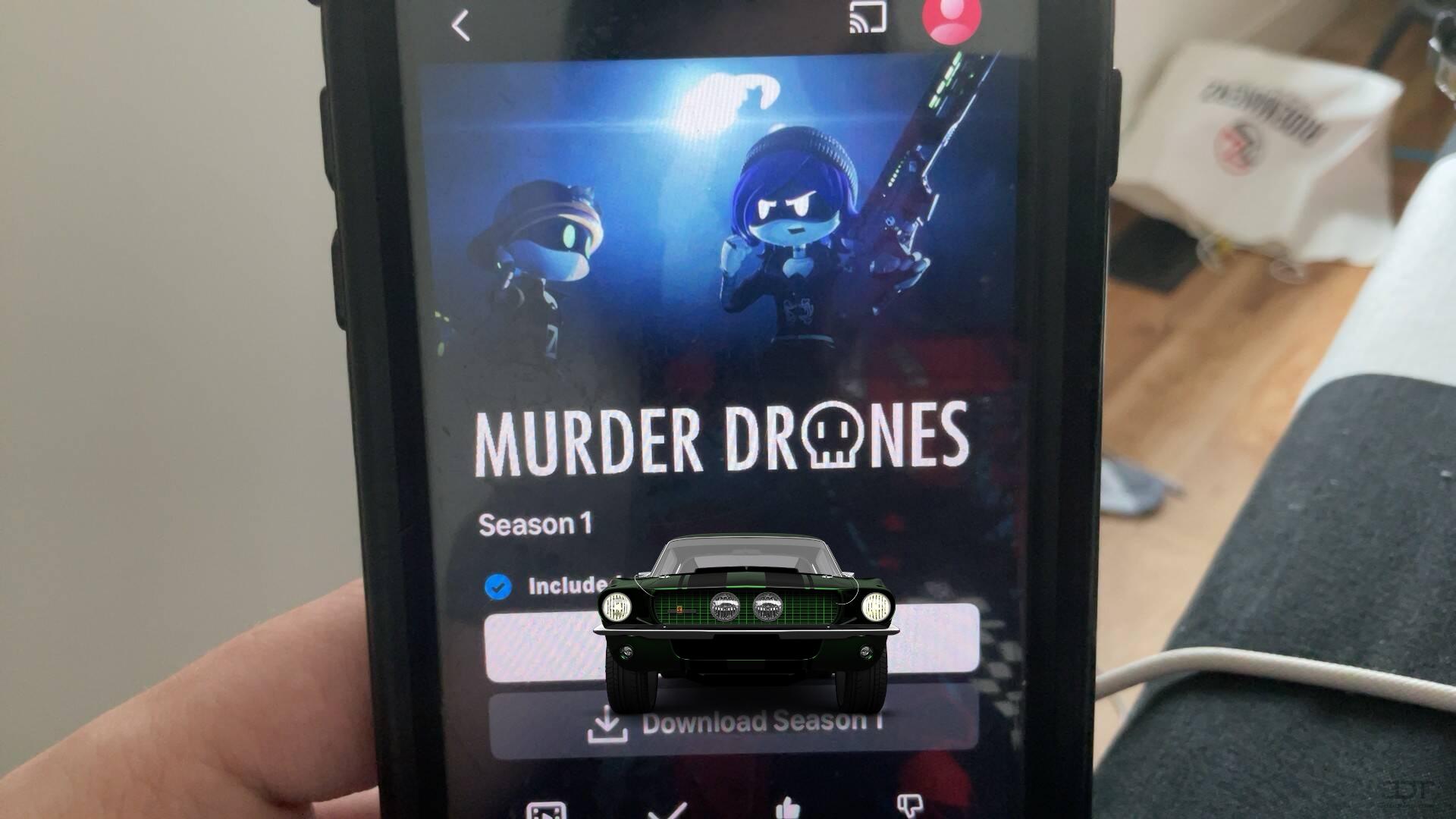 Mustang GT500 2 Door Coupe 1968