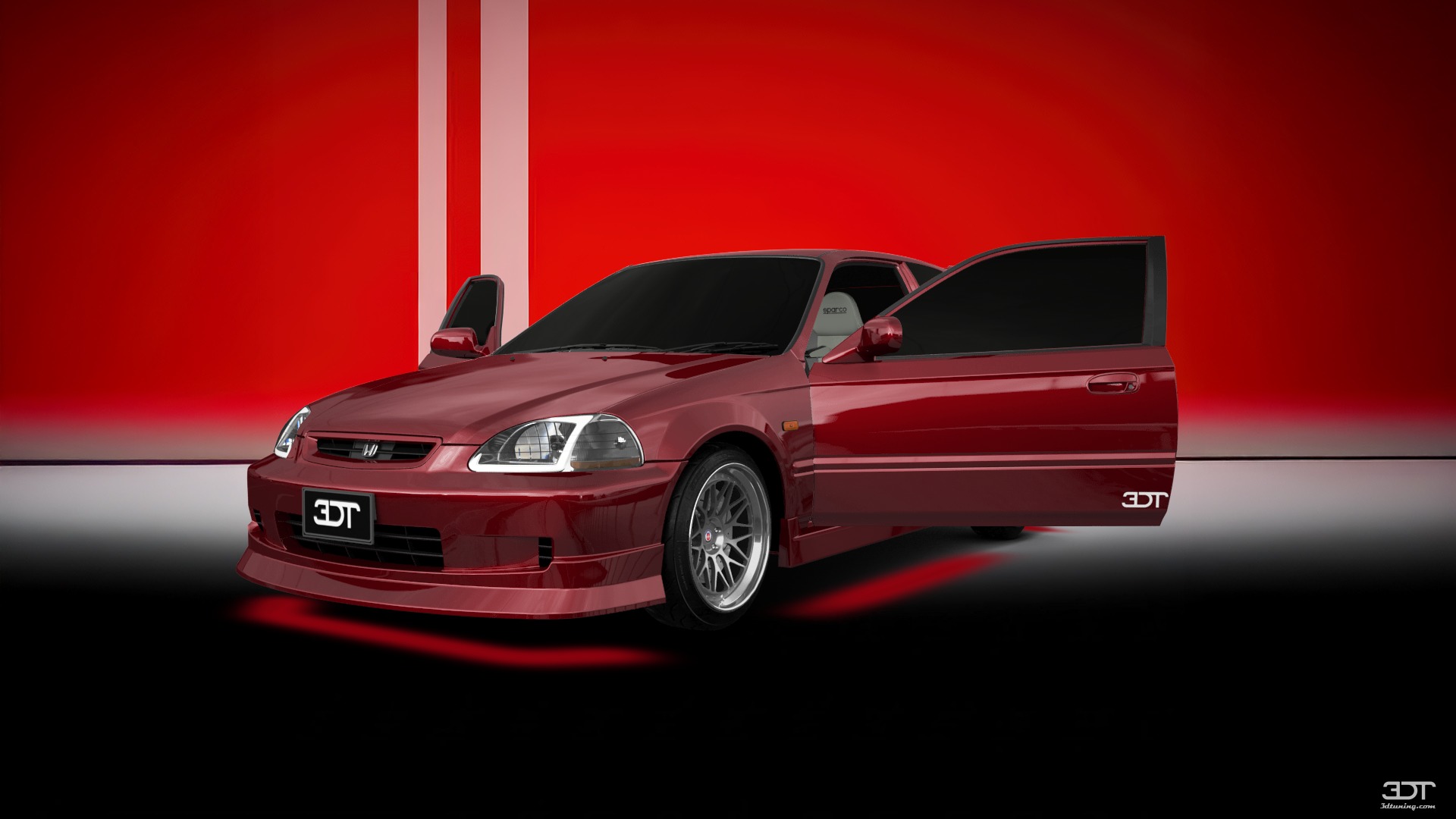 Honda Civic 3 Door Hatchback 1997 tuning