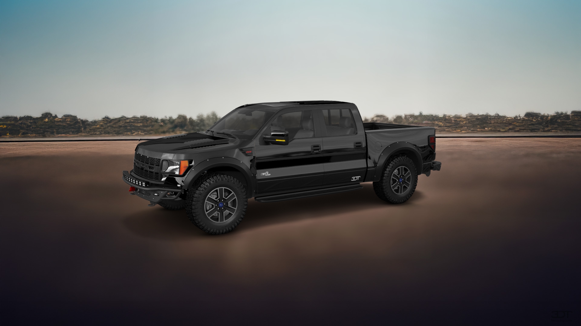 Ford F-150 SVT Raptor 4 Door pickup truck 2013 tuning