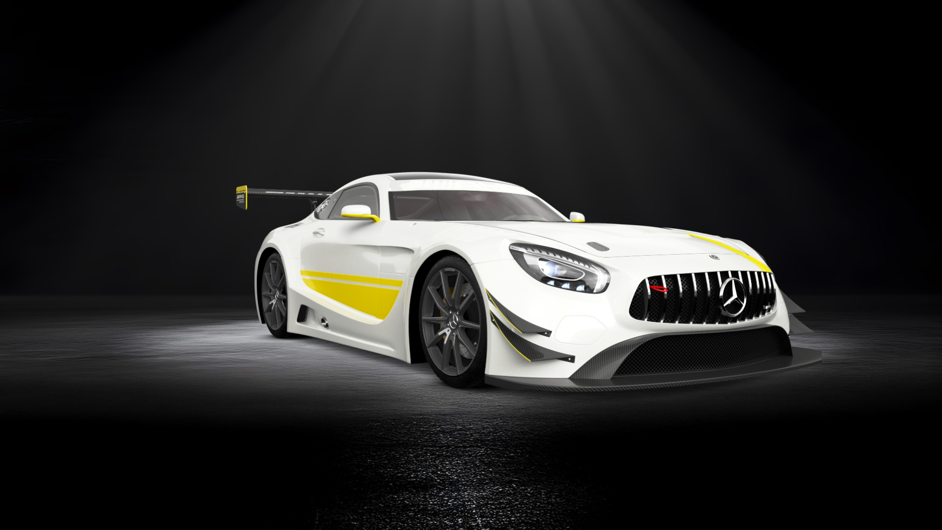 Mercedes AMG GT 2 door fastback coupe 2015 tuning