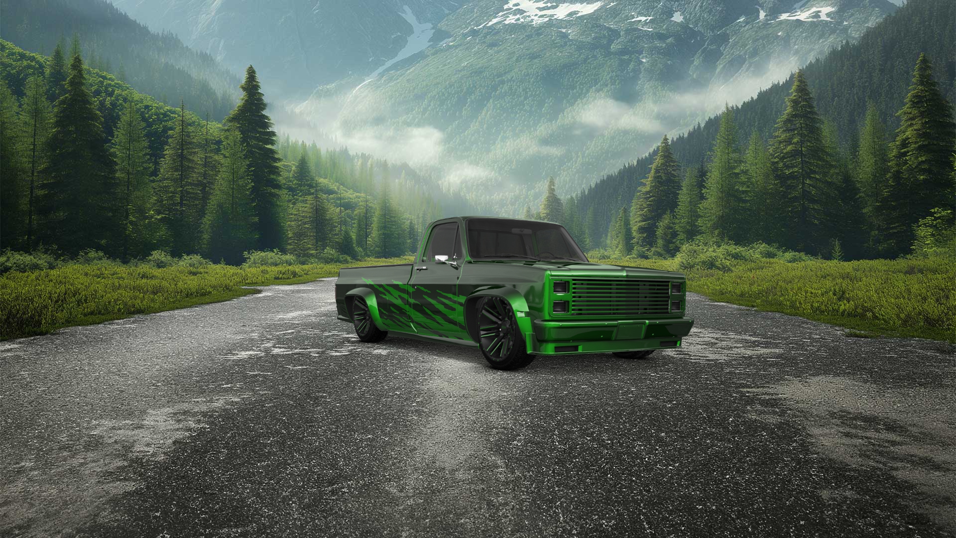 GMC Sierra 1500 2 Door pickup truck 1985