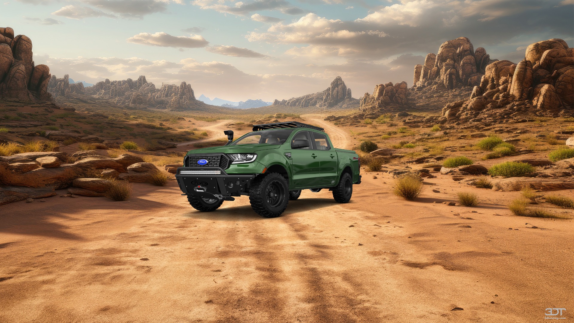 Ford Ranger 4 Door pickup truck 2019 Images