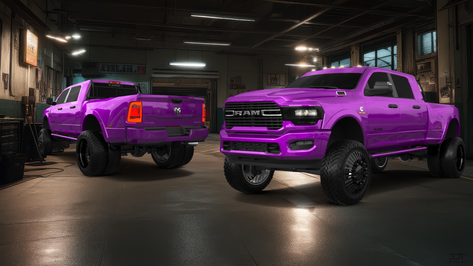 Dodge Ram 3500 4 Door pickup truck 2020 tuning