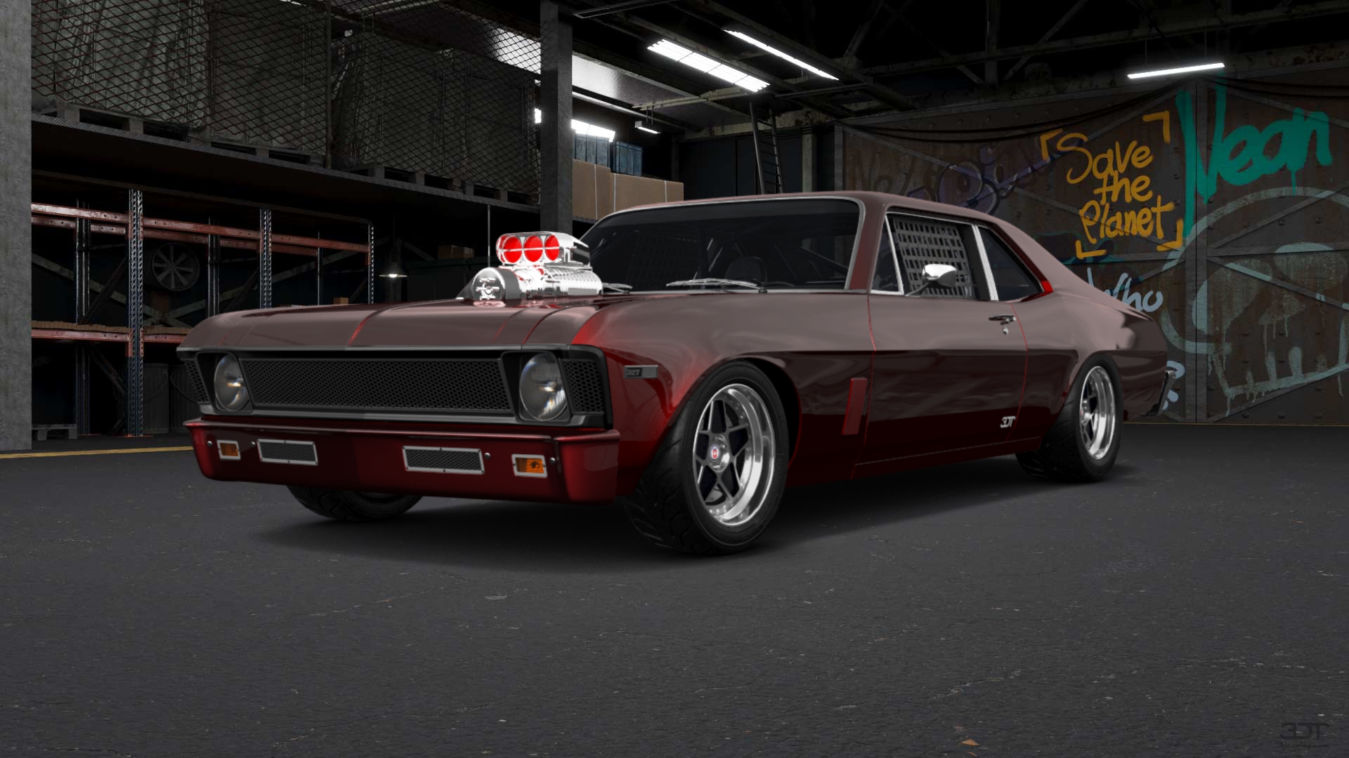 Chevrolet Chevy II Nova 2 Door Coupe 1968